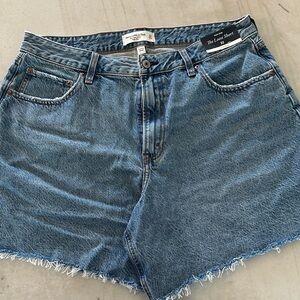 Abercrombie & Fitch Blue Jean Shorts for Women